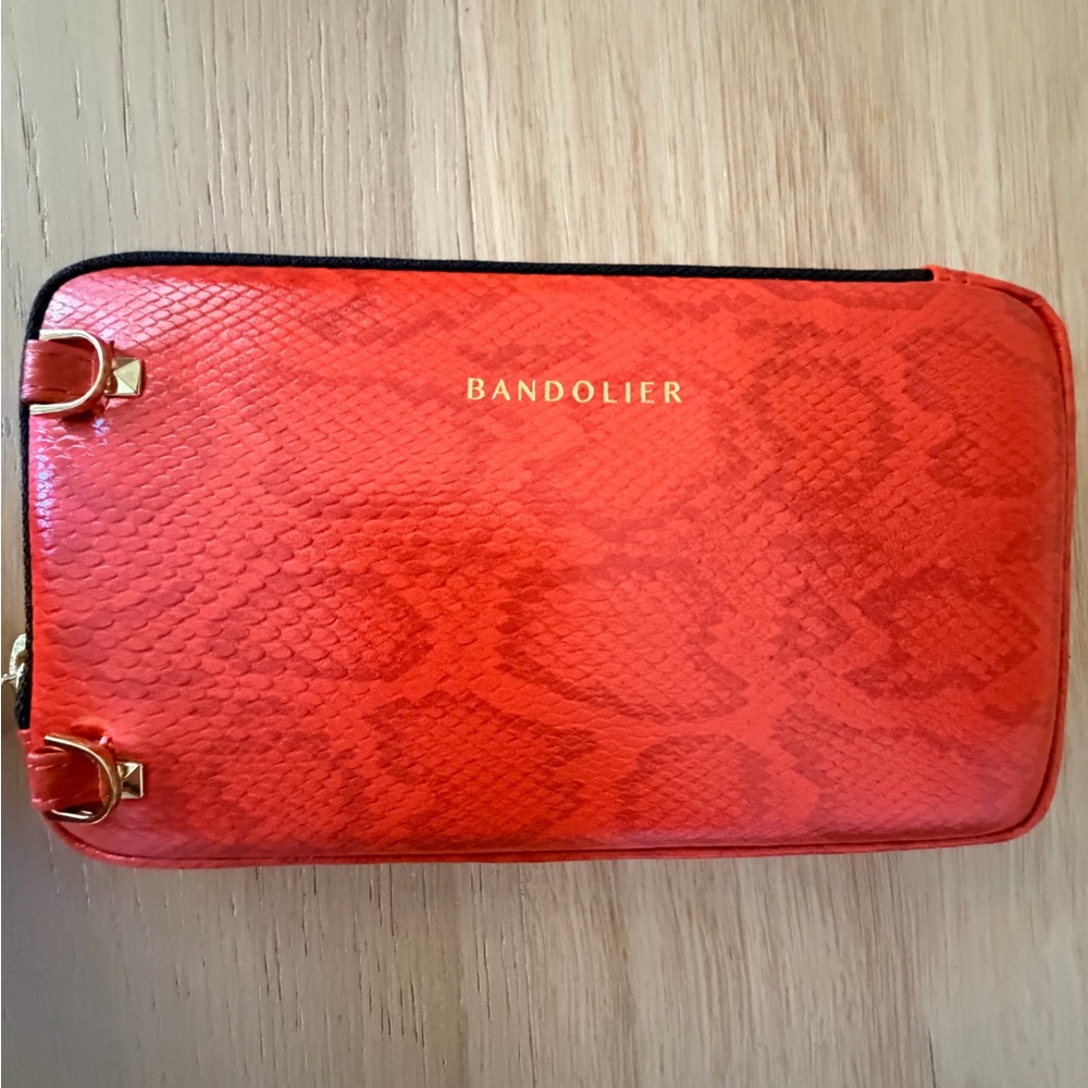 Bandolier iPhone 16 Pro Max Lily Duet Crossbody/Wristlet Set + Expanded Pouch - Picture 6 of 15
